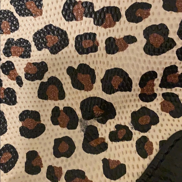 Rebecca Minkoff black and cheetah print bag - Picture 5 of 8